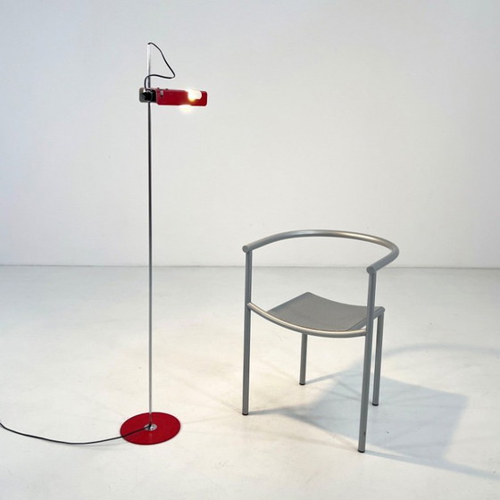 Image 1 of Red Spider Floorlamp by Joe Colombo for Oluce, 1970s