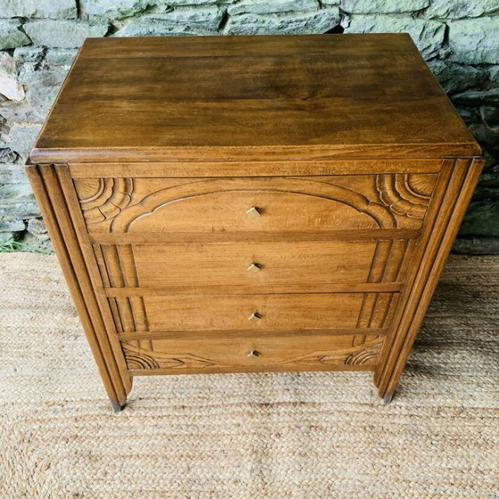 Vintage Art Deco Ladekasten – Hout (photo 7 of 11)