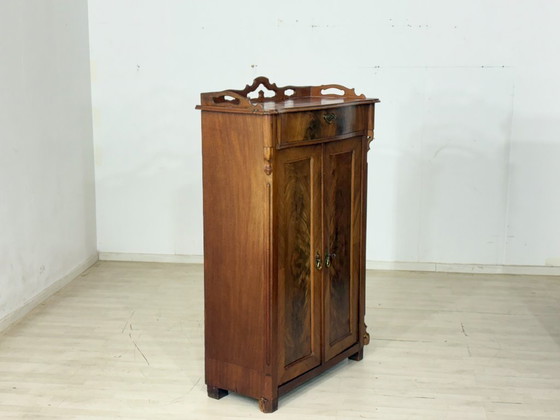 Image 1 of Antikes Gründerzeit Vertiko / Kommode / Schrank – um 1900
