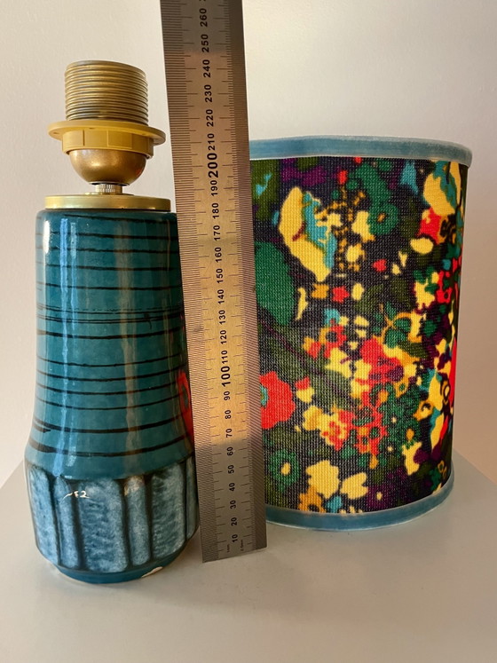 Image 1 of Lampada da tavolo senza fili realizzata in ceramica della Germania Ovest degli anni '60.