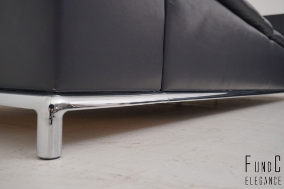 de Sede DS 7 desede Sofá Sillón Sofá esquinero Cuero azul oscuro – Sofás esquineros (photo 17 of 17)