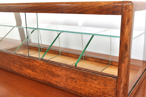 Image 1 of Antique Counter Display Case Minks 1920s