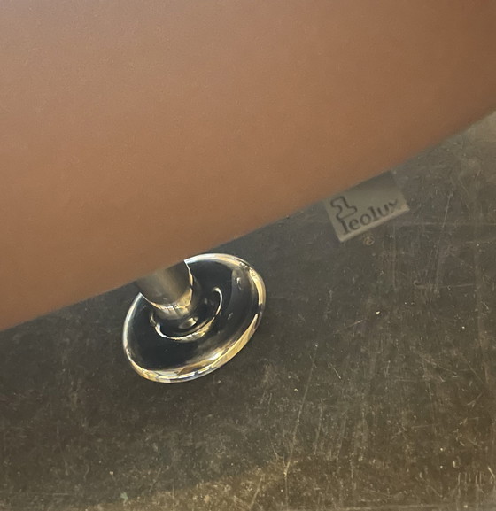 Image 1 of Poltrona/chaise longue Leolux Kikko in pelle Noli