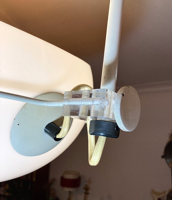 Image 1 of Grande lampada da parete ad arco Dijkstra in acciaio e acrilico