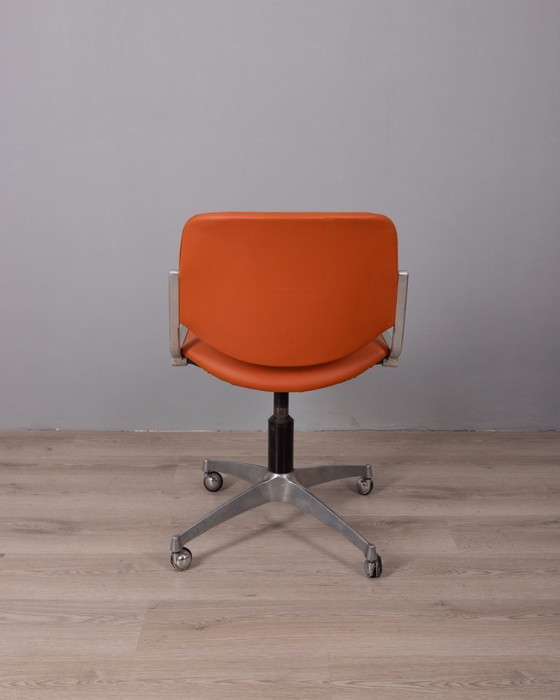 Image 1 of VINTAGE 1960S DESK CHAIR MODEL DSC 106 DESIGNED BY GIANCARLO PIRETTI FOR ANONIMA CASTELLI