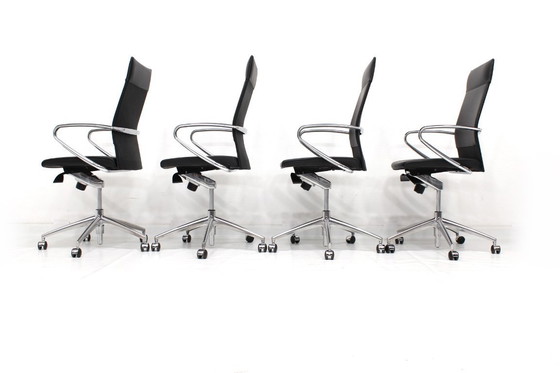 Image 1 of Like new! ART COLLECTION Executive office chair, desk chair with premium leather from the boardroom!