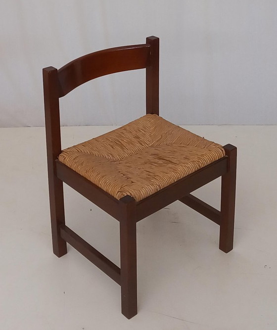 Image 1 of Set of 4 Torbecchia Chairs by Giovanni Michelucci for Poltronova, 70s