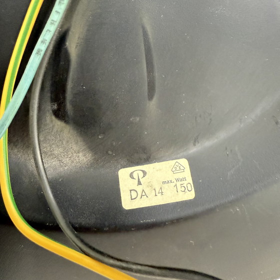 Image 1 of Set di 4 lampade da parete in vetro lattiginoso Wave di Peil &amp; Putzler, anni '70