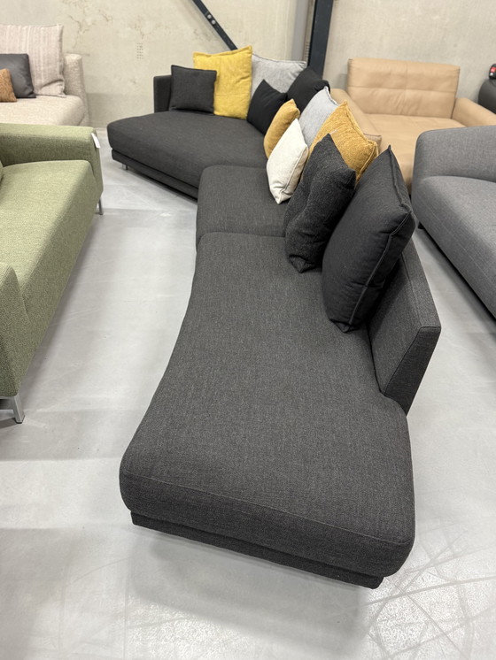 Image 1 of Divano angolare Rolf Benz Onda in tessuto 440x170
