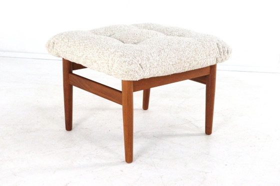 Arne Vodder for France & Son Footstool FD164 Vintage Newly Upholstered – France & Søn, Footstools & poufs (photo 3 of 13)