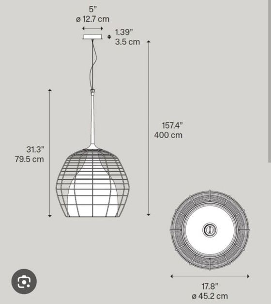 Image 1 of Foscarini Diesel Cage Grande bronze