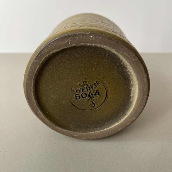 Image 1 of Vintage Scandinavische vaas, ontworpen door Hyonsun Rhee voor Upsala Ekeby, Zweden, jaren 60.