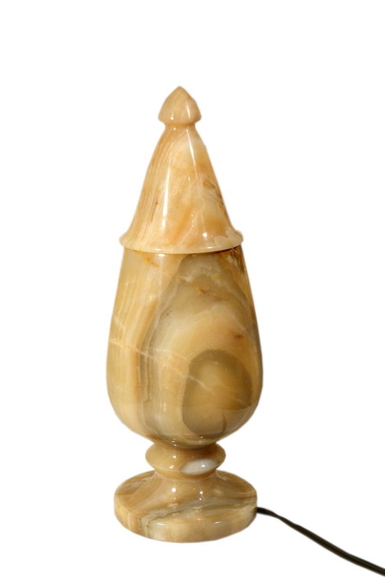 Marble lamp, 12x35cm – Table lamps, Stone (photo 2 of 9)