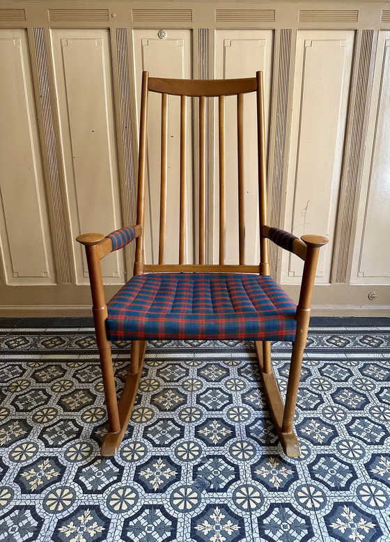 Image 1 of Rocking chair by Karl-Axel Adolfsson for Gemla, Sweden 1960s