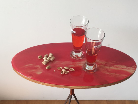 Image 1 of Ndebele Nomadic Table by Melchior van Dansik, "Dont Look Now"