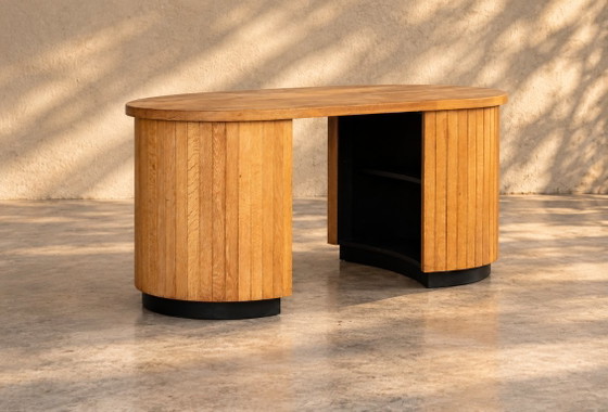 Scrivanie Art Déco | rovere | anni '50 – Metallo, Legno (photo 2 of 12)