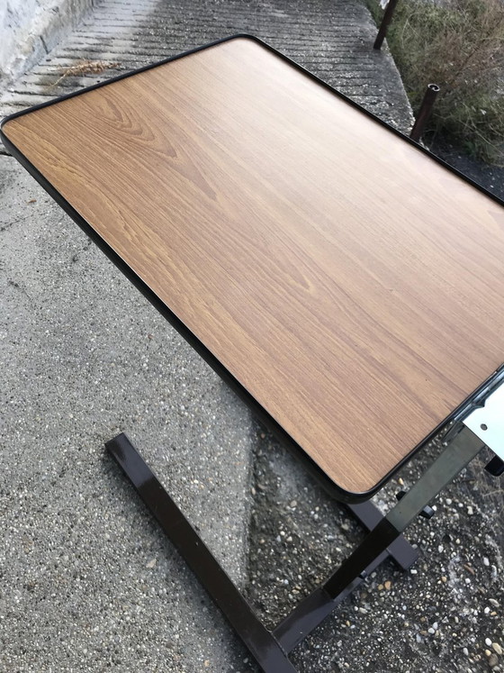 Mid-Century Extendable Office Desk in Metal, 1960s – Mid Century Modern (photo 7 of 7)
