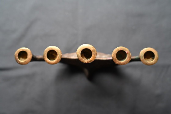 Image 1 of Horst Dalbeck - Brutalist candlesticks - 1960s - Guild of Crafts