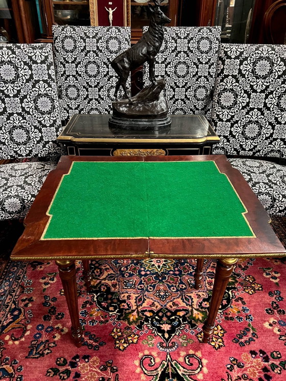Console - Tavolo da gioco in stile Napoleone III. – Brass (photo 6 of 11)