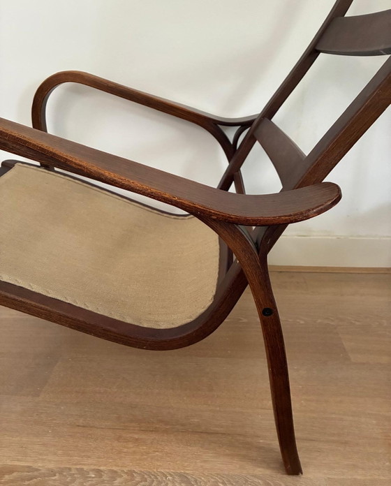Swedese Fauteuil Yngne Ekstrom – Wood, Textile (photo 13 of 14)