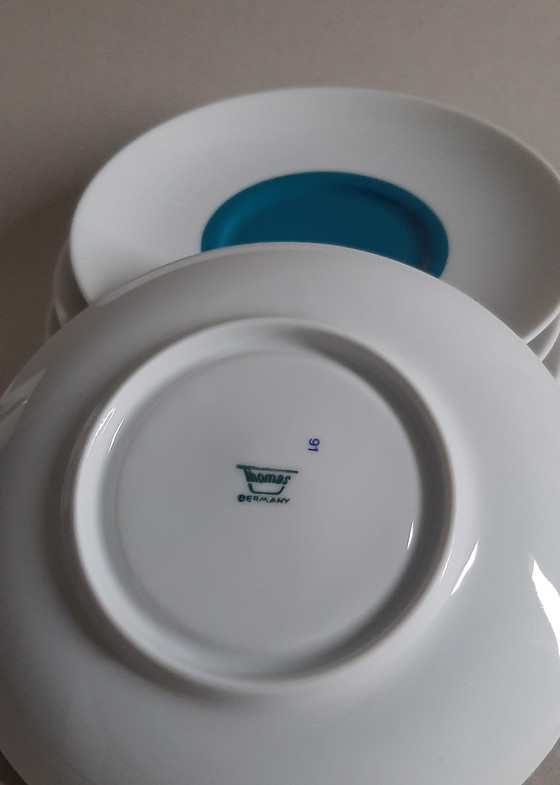 Image 1 of 6 tazze e piattini Thomas anni '70