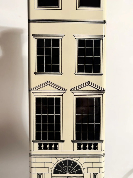 Quadratische Tischlampe der Serie „Architettura“ von Fornasetti, 1990er Jahre – verlichting, Surrealism (photo 2 of 7)