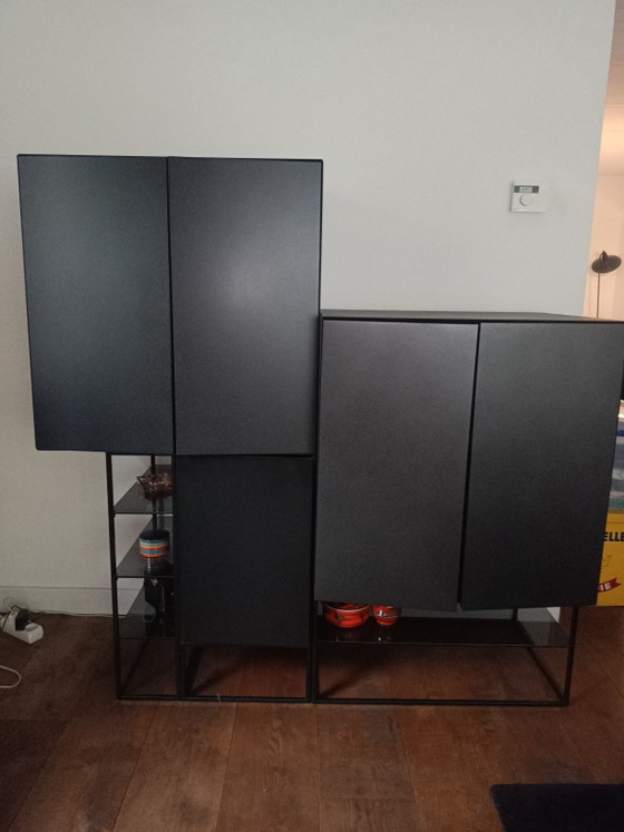 Pastoe Vision Kast Vintage – Kasten, Glass, Metal (photo 3 of 5)