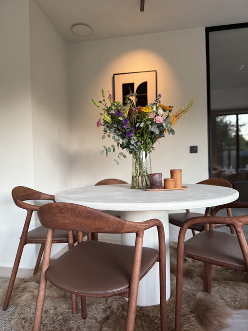 MORTEX table round - new - 120 x 120 cm