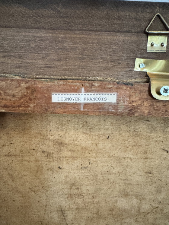 Image 1 of Francois Desnoyer (1894-1972) Olie op doek.