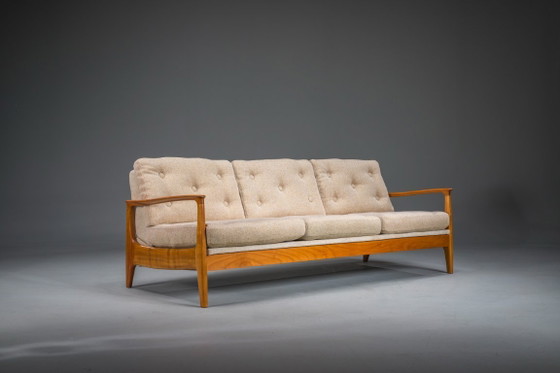 Image 1 of Bank en stoelen van Eugen Schmidt voor Soloform, jaren 60, set van 3.