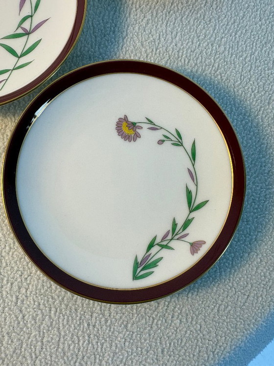 5 Assiettes à Dessert en Porcelaine Koransha Japon – Koransha Japan, Vaisselle (photo 3 of 7)