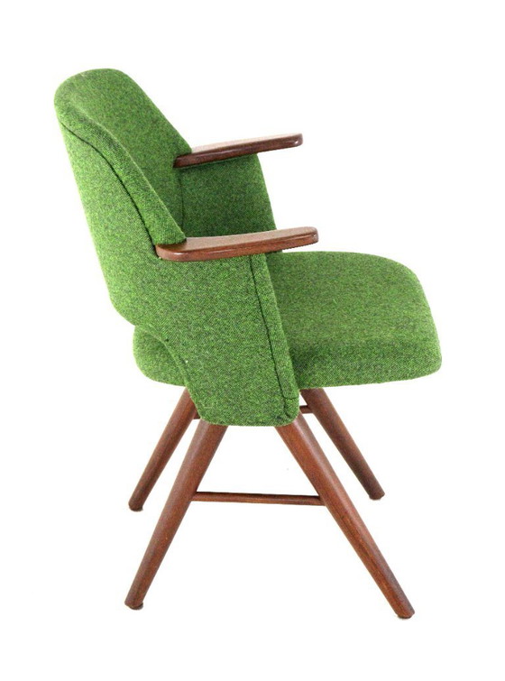 Image 1 of Set of 4 Pastoe chairs FT30 vintage upholstered