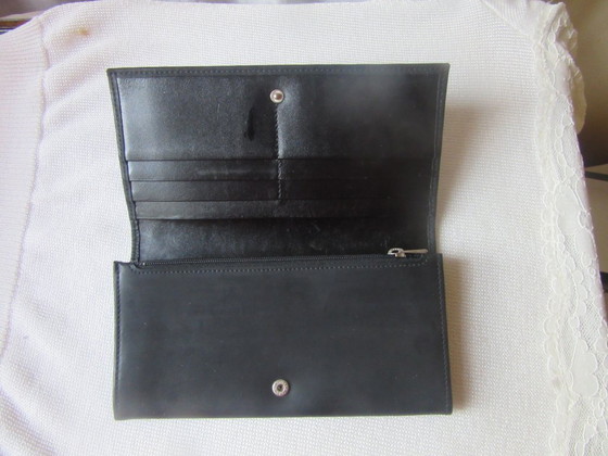 Longchamp Roseau Black Leather Wallet Purse Unisex – Wallets & small leather goods, Metal (photo 5 of 7)