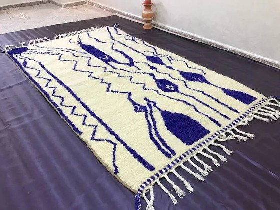Alfombra marroquí de lana natural 250cmx150cm – Wool, Bohemian (photo 8 of 10)