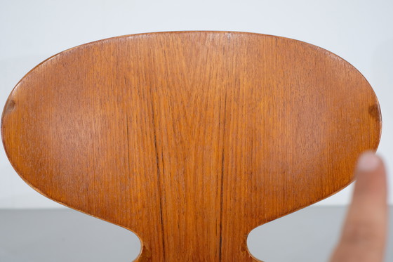 Image 1 of Set of 4 Ant Chairs model 3100 in teak by Arne Jacobsen or Fritz Hansen - 1950s