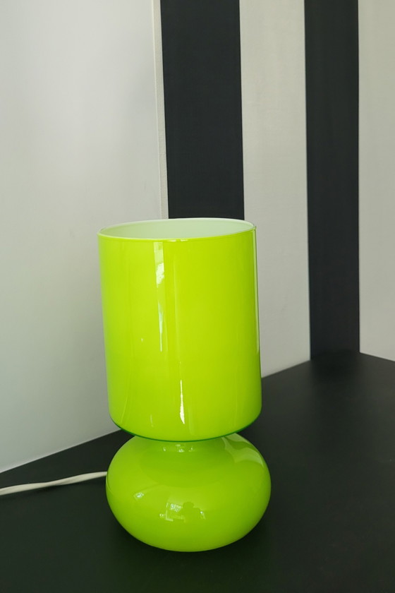 Vintage Ikea Lykta Lamp Green. – Table lamps, Glass (photo 3 of 5)