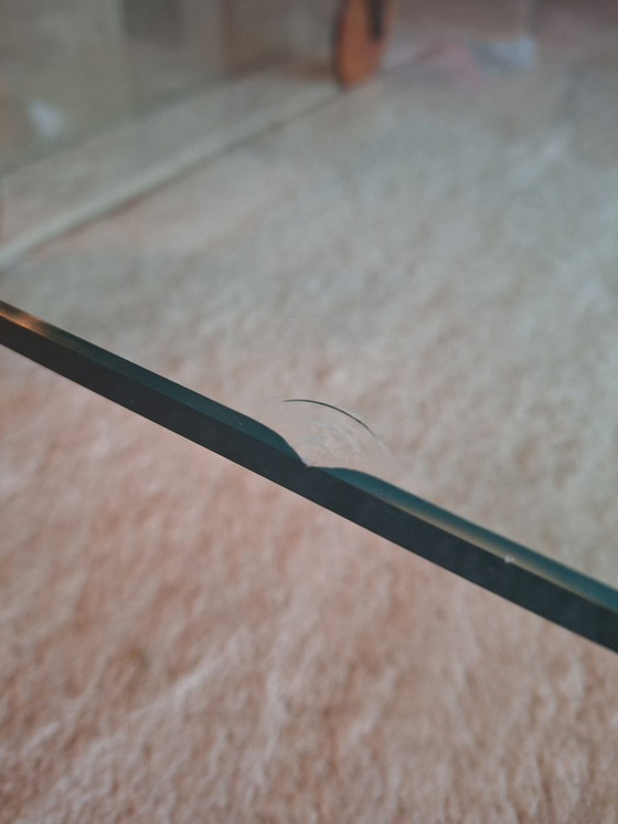 Image 1 of Glazen Ponte salontafel  door Angelo Cortesi voor Fiam Italia.