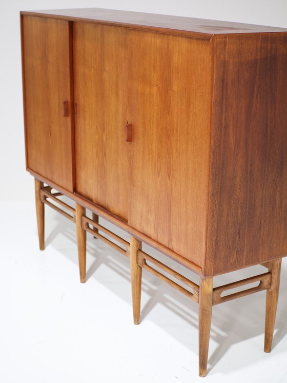 Image 1 of Highboard Illum Wikkelsø model 90 Deens vintage