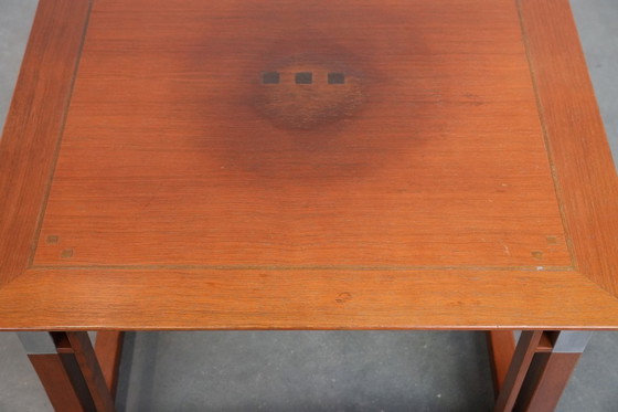 Image 1 of Square design Art Deco side/coffee table by Schuitema from the Decoforma series