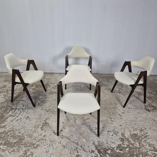 Kai Kristiansen 'Compass Chair' vintage Danish dining chair