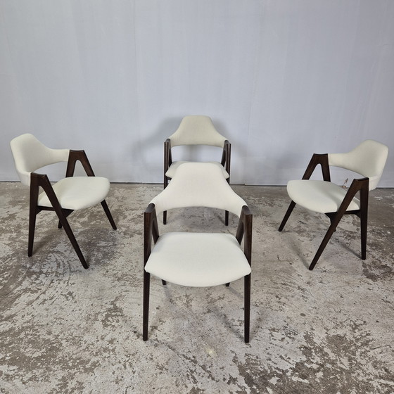 Image 1 of Sedia da pranzo vintage danese "Compass Chair" di Kai Kristiansen