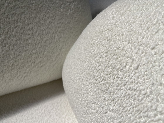 Image 1 of Desgin sofa bouclé NIEUW met slaapfunctie en opbergruimte