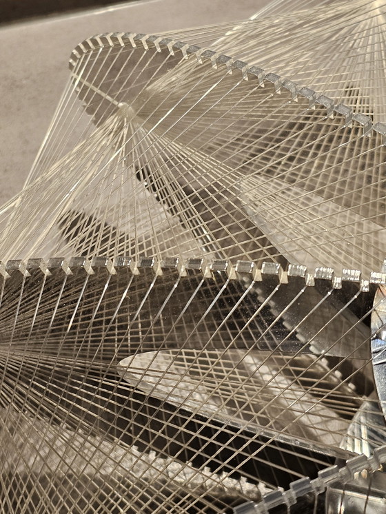 Image 1 of Spacecage plexiglass wire lamp, ø48cm