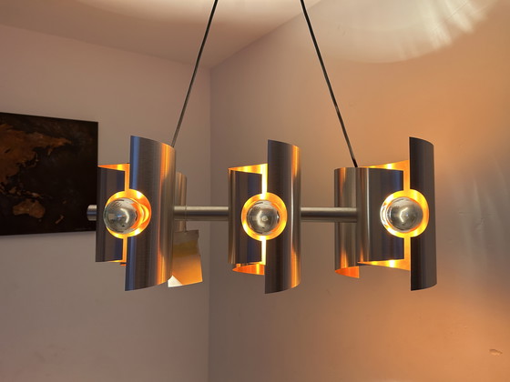 Image 1 of Lampada a sospensione vintage in stile spaziale Luminaires Jalest