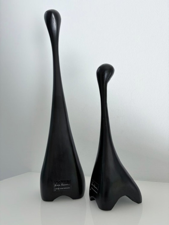 Set di Sculture Giraffa Vintage IKEA Louise Hederström – Wood (photo 10 of 19)