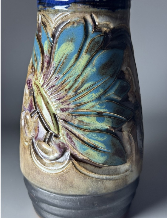Jules Guérin – Late Art Deco Ceramic Vase, Belgium (photo 6 of 13)
