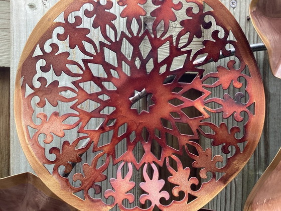 Image 1 of Boltze grande decorazione murale in metallo