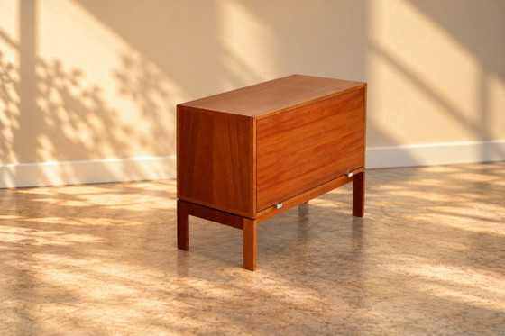 Vintage Filing Cabinet | Cabinet | 60s | Munch Mobler – Wood, Chrome (photo 3 of 7)