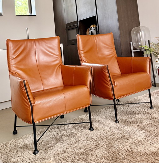 Coffret à cognac Montis Carly – fauteuils, Leather