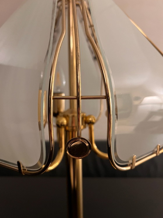 Vintage Herda Hollywood Regency lamp – Table lamps, Glass, Metal (photo 4 of 15)